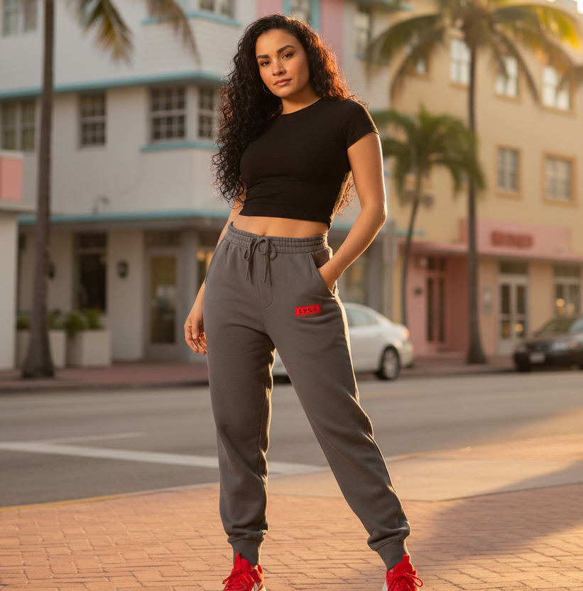 Unisex pigment-dyed sweatpants